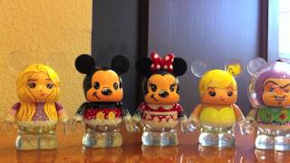 Vinylmation  Disney Store 25th Anniversary Light Up Series Unboxing  by Amy DeCaro [upl. by Ycrep]