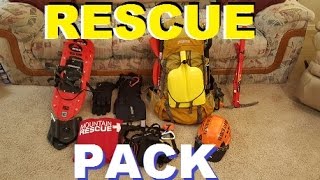 Winter RESCUE Bacckpack  Whats inside [upl. by Ojahtnamas]