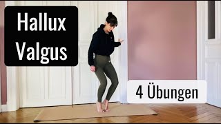 Hallux Valgus wegtrainierten mit diesen 4 Übungen und einem Haargummi [upl. by Xenophon78]