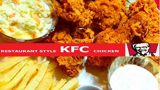 Restaurant style KFC chicken  Perfect crust with tips  KFC tamil [upl. by Seek763]