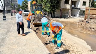 Adıyaman Belediyesi depremin İzlerini siliyor [upl. by Jania]