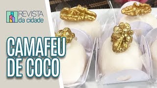 Faça e Venda Camafeu de Coco  Revista da Cidade 230419 [upl. by Sihun]