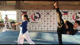 Koryo poomsae with ate jeianna [upl. by Lletnohs]