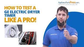 How To Test A GE Electric Dryer Timer That Stops Too Soon On Auto Cycle [upl. by Gere]