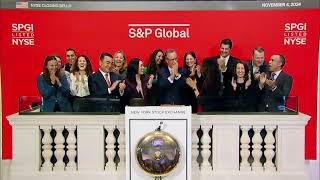 SampP Global NYSE SPGI Rings The Closing Bell® [upl. by Lawry]