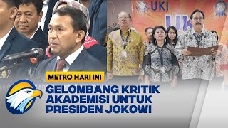 Gelombang Kritik Akademisi Untuk Presiden Jokowi [upl. by Jayson]