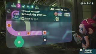 Splatoon 2  Octo Expansion DLC  J08F11 WhackFu Station [upl. by Bezanson]