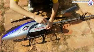 QS8008 RC Helicopter Setup Demo Tutorial [upl. by Prasad]