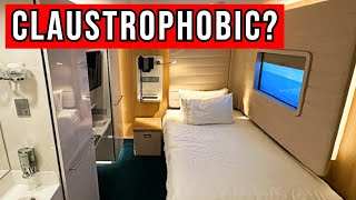 7 Days in the Worlds SMALLEST Cruise Ship Stateroom NCL Studio Review [upl. by Behlke846]