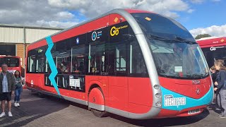 A Tour of a Go Ahed London Irizar ie Tram bus [upl. by Ahsinrat]