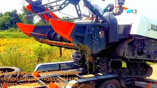 Can this Harvester Trailer PASS a quotDurability Testquot Pangasinan PHILIPPINES  Kubota DC70 Reaper [upl. by Nady]