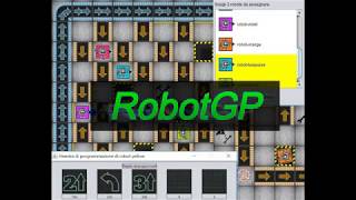 RobotGP an online game inspired by RoboRally [upl. by Rehpotsyrk]