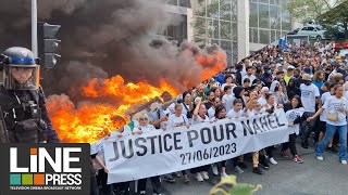 Nahel La marche de la révolte  Nanterre 92  France 29 juin 2023 [upl. by Negrom227]