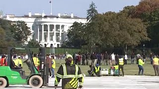 Kamala Harris DC speech to draw 50K people Tuesday evening organizers say  NBC4 Washington [upl. by Tillfourd]