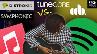 Best Music Distributor for Indie Artists in 2025 DistroKid vs TuneCore CD Baby amp Symphonic 🎤💰 [upl. by Eyak770]