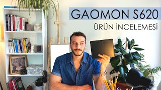 Gaomon S620 Çizim Tableti İnceleme Basit Çizim Teknikleri [upl. by Nirag]