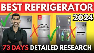 Best Double Door Refrigerator 2024 Top Picks for India  Refrigerator Buying Guide🔺MUST WATCH [upl. by Ahter]