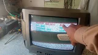 how to Repair CRT TV Tv repair colour problem NTSC PAL [upl. by Enerol924]