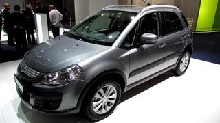 2014 Suzuki SX4 Classic 4x4  Exterior and Interior Walkaround  2013 Frankfurt Motor Show [upl. by Suivart]