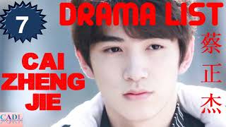 蔡正杰 Cai Zheng Jie  Drama List  Cai Zhengjie s all 7 dramas  CADL [upl. by Elliot357]