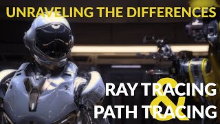 Ray Tracing vs Path Tracing Unraveling the Differences [upl. by Neenwahs]