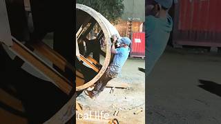 Induction furnace coil repair which is the Rotary drums supported inductotherm [upl. by Calvina]