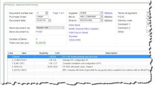 Create a Purchase Order in your PO Work Area v14 [upl. by Aieki786]