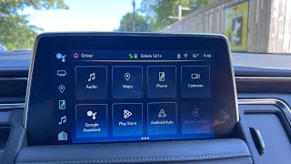 How to adjust the volume on Maps in CarPlay and Android Auto  Chevy Suburban 2023 [upl. by Roselyn]