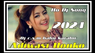 adivasi honko do ganja ko sib tananew ho munda dj songdj csm babu karalorho dj song 2024 [upl. by Anelak]