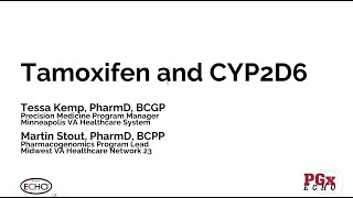 Tamoxifen and CYP2D6  September 20 2024 [upl. by Geralda936]