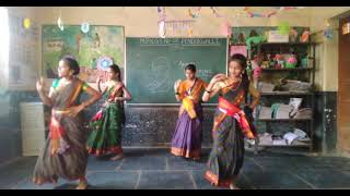 Nimbiya Banada Myagala Chandrama  Folk dance by 6th students [upl. by Einaoj44]