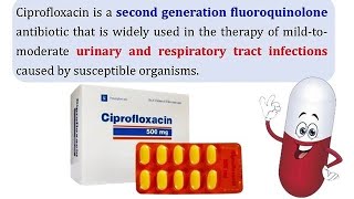 Ciprofloxacin by Amit Sharma DMLT DPharma [upl. by Manoop]