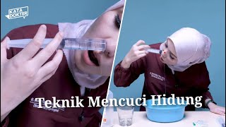 Kurangi Lendir dengan Teknik Mencuci Hidung Menggunakan Larutan NaCl  Kata Dokter [upl. by Christabella]