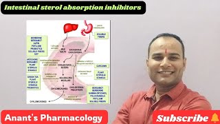 Intestinal sterol absorption inhibitorsEzetimibe [upl. by Dehsar551]