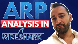 ARP analysis in Wireshark [upl. by Einomrah]