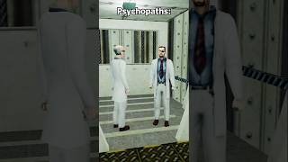 Types of People in the Elevator  HalfLife Normal vs Psychopath [upl. by Lathrop]