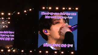 BTS  Whole Speech Wembley Stadium  Army singing Young Forever 02062019 [upl. by Ateuqahs812]