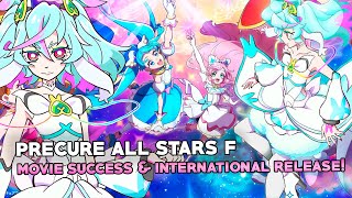 PRECURE ALL STARS F  Movie Records International Release amp Cure Supreme VA Interview [upl. by Eessac]