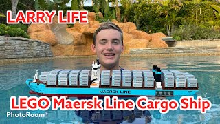 Larry Life LEGO Maersk Line [upl. by Kcirtapnhoj]