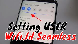 Cara Mudah Setting Username Wifiid Seamless di Handphone [upl. by Lehcem]