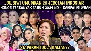 VIRALL 20 JEBOLAN INDOSIAR HONOR TERBANYAK TAHUN 2024  dangdut academy asia 7da asia 7daa7 [upl. by Seana220]