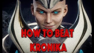 How To Beat Kronika On Hard  MK11 [upl. by Lach]