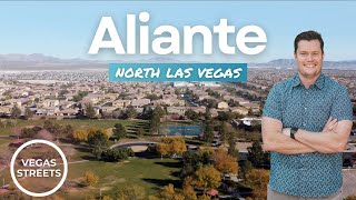 Las Vegas neighborhood overview Aliante 4k [upl. by Asel]