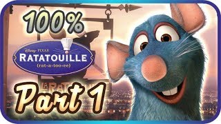 Ratatouille Walkthrough Part 1 • 100 • The Movie Game ᴴᴰ PS2 Wii Gamecube XBOX PC [upl. by Ruddie600]