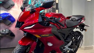 2024 New Yamaha R15 V4 Red ReviewPriceSpecsUpdates BookingEpic Autos Tamil [upl. by Jempty]