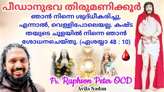 പീഡാനുഭവ തിരുമണിക്കൂർ 09052024  Fr Raphson Peter OCD Avila Sadan Karaparambu [upl. by Worden807]