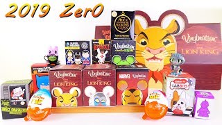 NEW Kinder Joy Surprise Eggs DCTC ZerO Opening Disney Vinylmation The Lion King Blind Boxes [upl. by Endora]