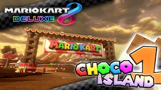 SNES Choco Island 1 By Rodmjorgeh  Mario Kart 8 Deluxe 4k [upl. by Ailadi]