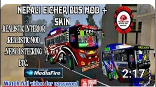 Nepali Eicher bus mod [upl. by Evaleen]