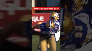 This is the longest field goal you’ll see today cfl football cflfootball [upl. by Gyatt737]